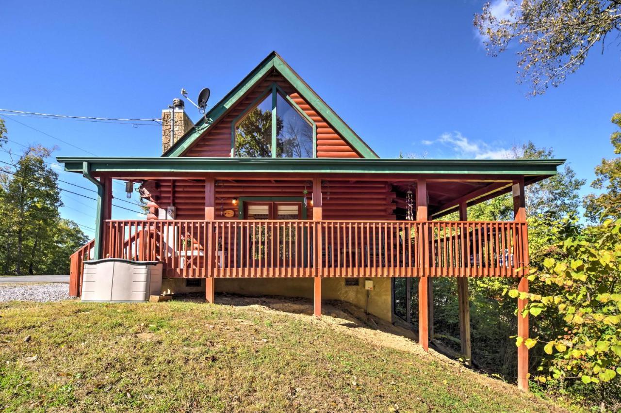 Sevierville Retreat Private Hot Tub And Lake Views! Exterior photo